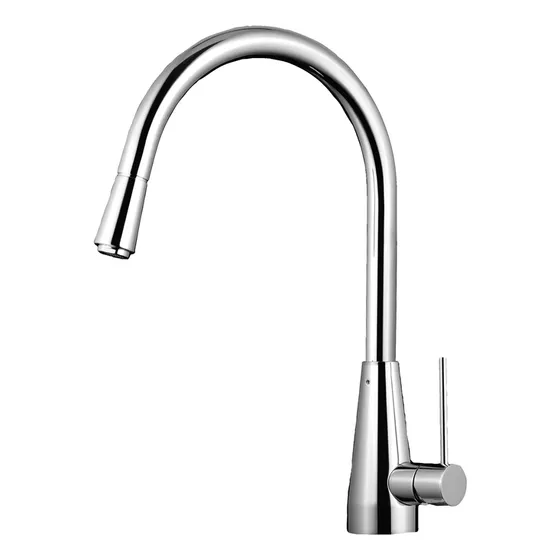 Grupo Llave Fregadero Cuello  Alto Metalica Aquaplus