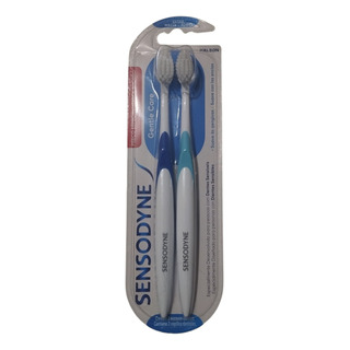 Cepillo De Dientes Suave Sensodyne Para Dientes 2 Unidades Cepillo De Dientes Suave Sensodyne Para Dientes 2 Unidades