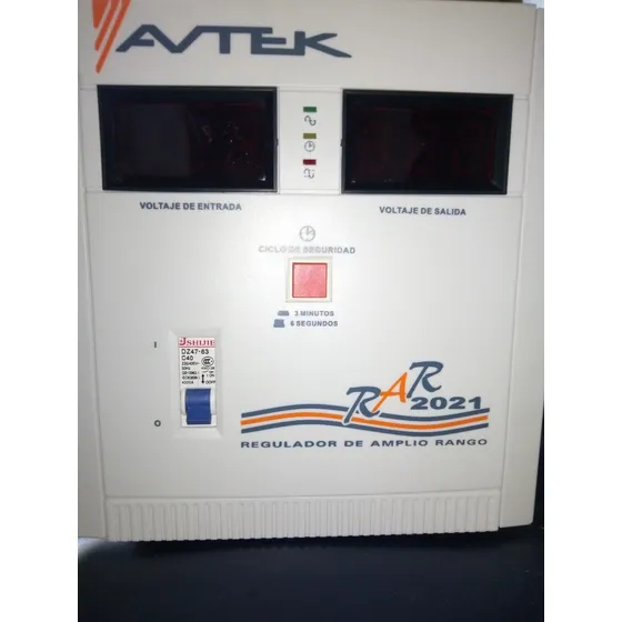 Regulador Elevador Voltaje Amplio Rang 2000w 120v Avtek 2021