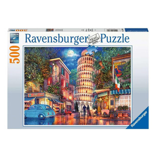Rompecabezas De 500 Piezas Ravensburger Evening In Pisa Rompecabezas De 500 Piezas Ravensburger Evening In Pisa