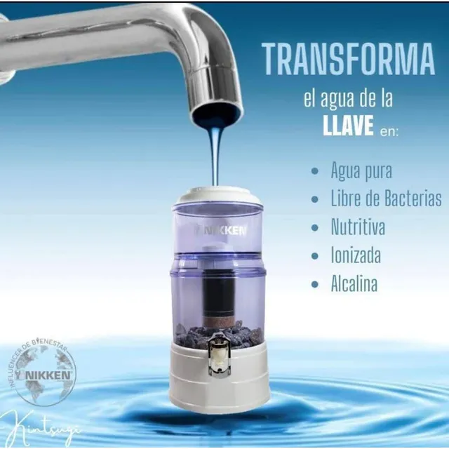 Purificador De Agua Nikken Pi Water Blanco