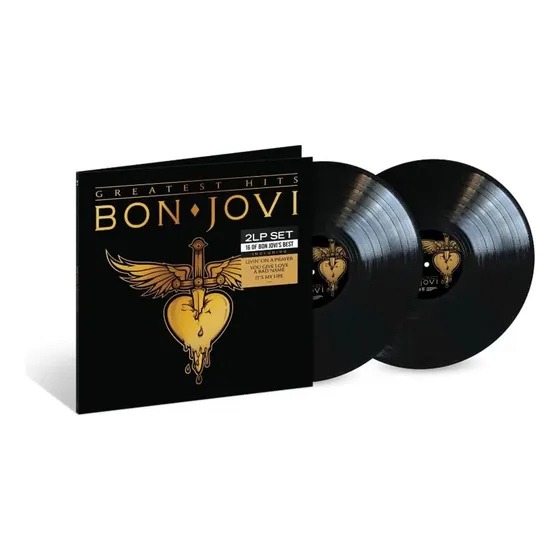 Lp Bon Jovi Greatest Hits Duplo Gatefold Importado Lacrado