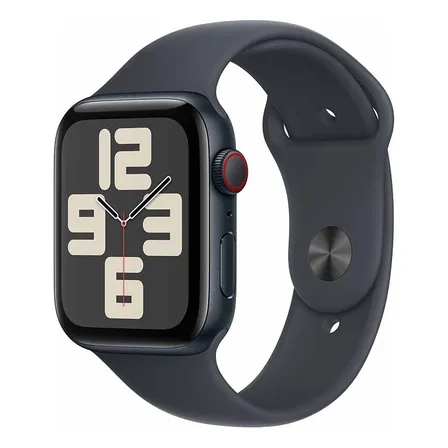 Apple Watch Se Gps Caja Aluminio 44mm Correa Medianoche M/l Blanco Milanese Negro Negro