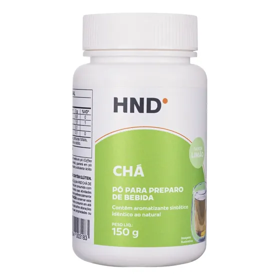 Chá Termogênico Em Pó Sabor Limão Hinode 150g
