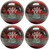 Epco Candlepin Bolo Ball Cobra Pro Bola Rojo Negro Goma