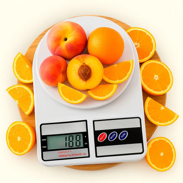 Balança Digital De Cozinha 10kg Precisão 1g Portátil Eletrônica
