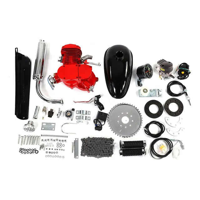 Kit Motor Bicicleta De Gasolina 80cc 2tiempos Para Bicicleta