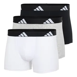 Kit 3 Cuecas Boxer adidas Algodão Spandex Masculina Alduto