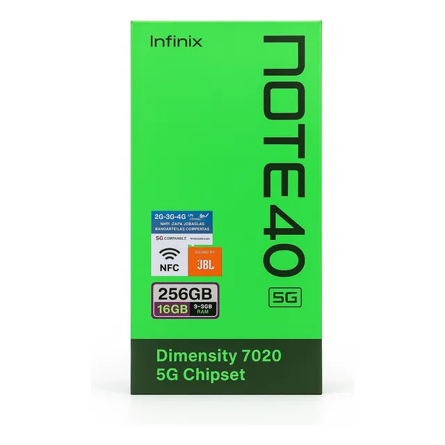 Celular Infinix Note 40 5g
