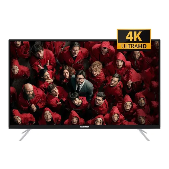 Smart Tv Telefunken 50 4k Wifi Netflix Youtube Android 11