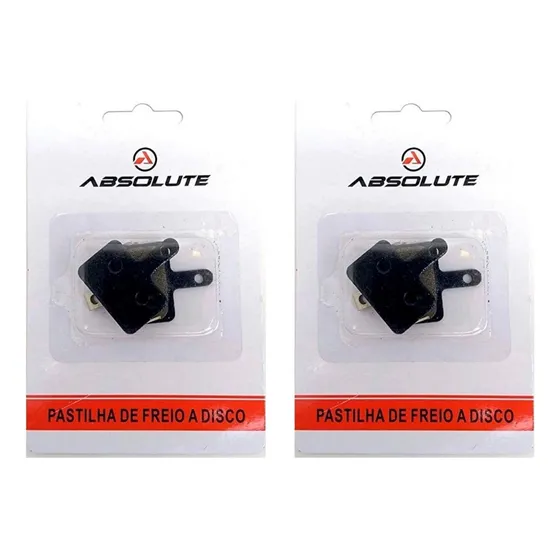 2 Par Pastilha Freio Disco Absolute Altus Mt200 Mt500 = B01s