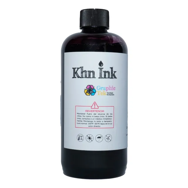 Tinta Gris Dye 1 Litro Compatible Con Plotter Hp Khn Ink