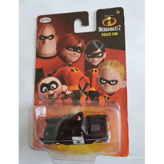 Auto Incredibles 2 Increibles Police Car Disney Colecci Rdf1