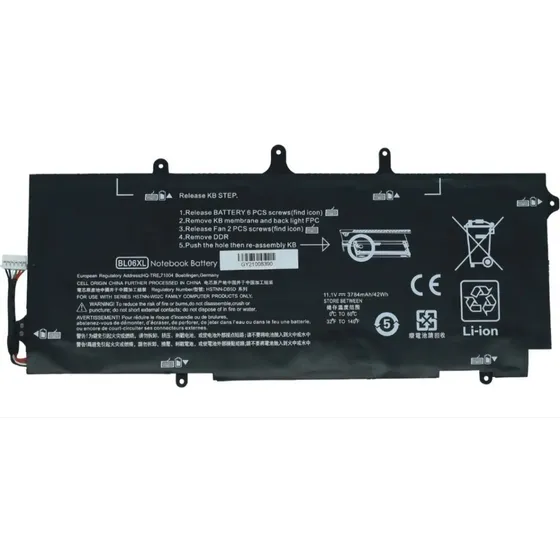 Batería Hp 1040 G3 Bg06xl 804175 181 1b1 1c1 805096 001 005