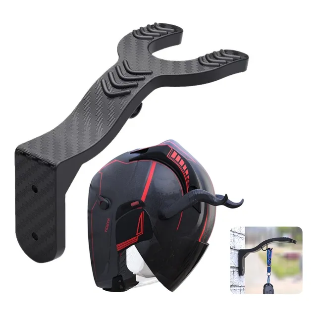 Soporte Para Colgar Cascos Moto Bicicleta Colgador Pared