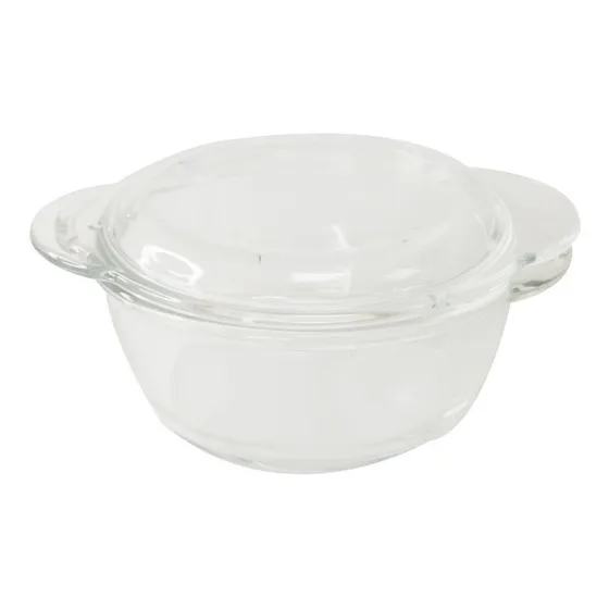 Olla/cacerola De Vidrio 3.1 Lts. Con Tapa Nadir