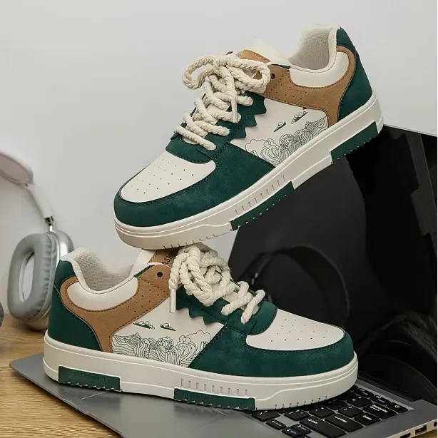 Zapatos De Skateboard De Moda Para Hombre