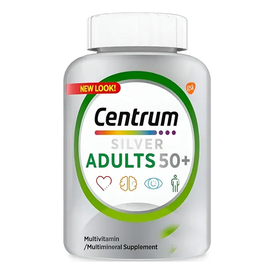 Multivitaminico Centrum Silver Adults50+ C/125 Tablets