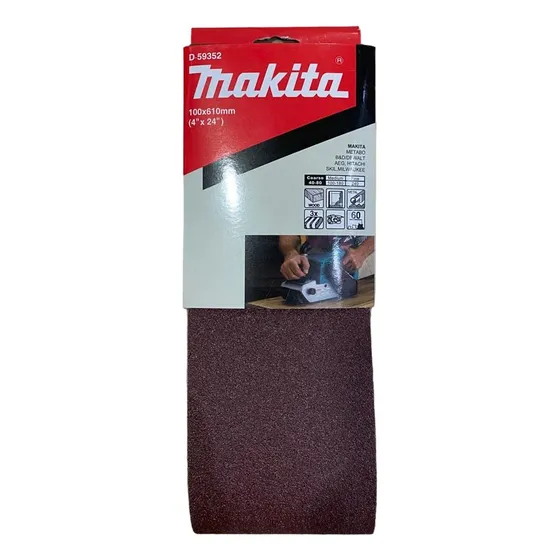 Lijas De Banda 4 X 24  Grano 60 Makita D-59352 