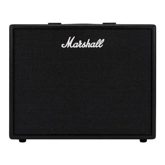 Amplificador Marshall Code 50 Para Guitarra de 50W Cor Preto