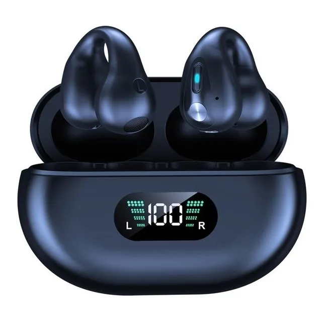 Audífonos Bluetooth Led Tws Enc, Clip Colgante Para Orejas