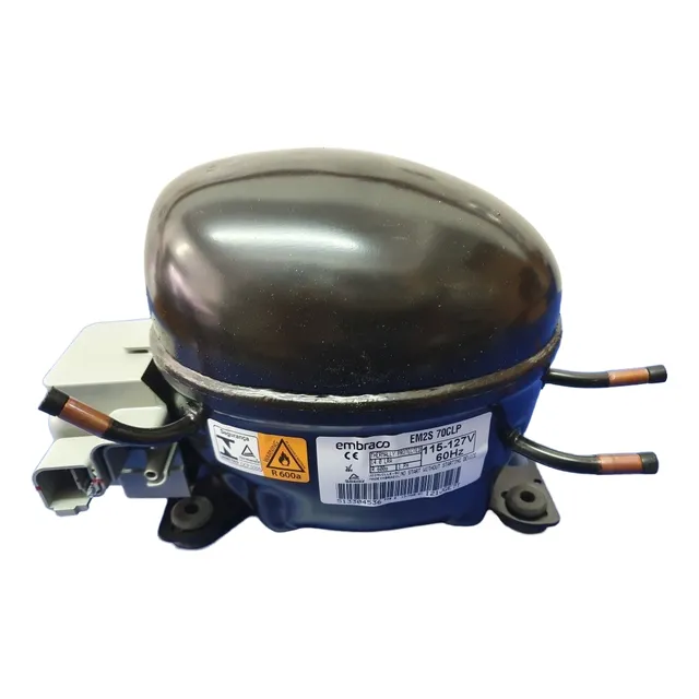Compressor 110v R600 1/5 Em2s70clp Embraco Brastemp Consul 