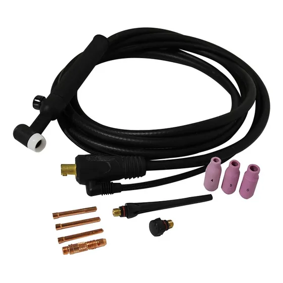 Antorcha Completa Tig Cable 4m Conector 1/2  Para Soldadora
