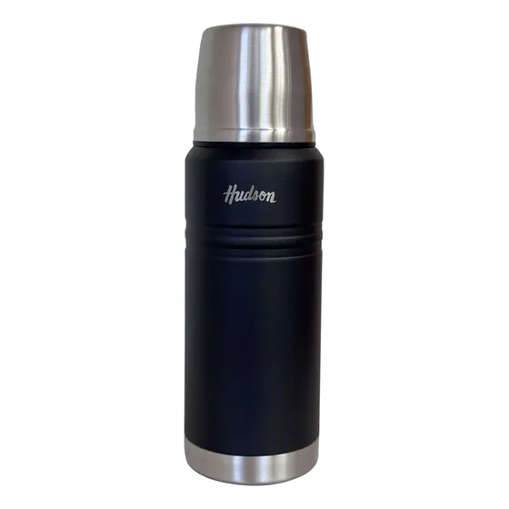 Termo Hudson Acero Negro De Acero Inoxidable 750 Ml