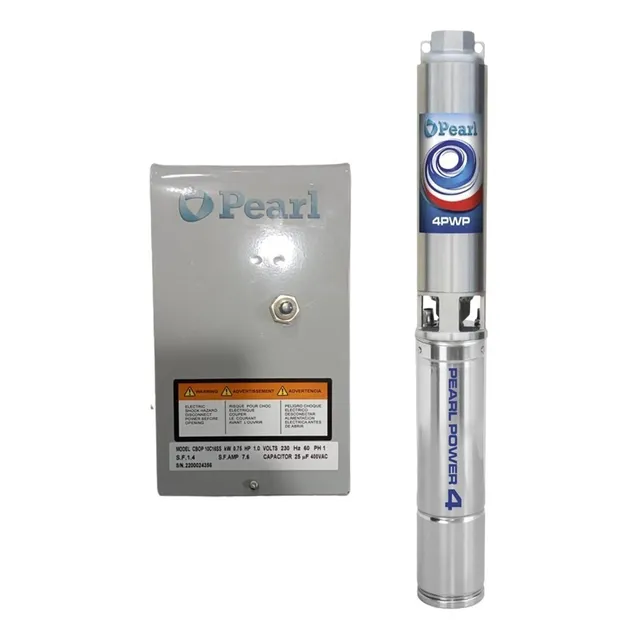 Bomba Pozo Profundo Pearl 1/2 Hp. 110-220v. 4pwp-10g05h. Usa