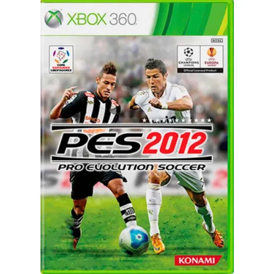 Jogo Xbox 360 Pes 2012 Original Mídia Física