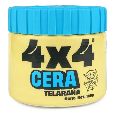 Cera Telaraña Para Cabello Fijacion Alta 100g 4x4