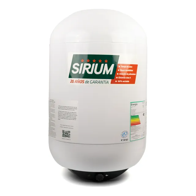 Termotanque Calefón Sirium Resistencia De Cerámica 60l