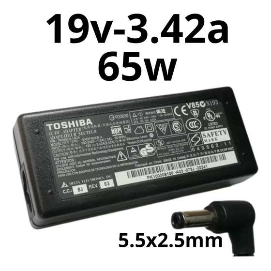 Cargador Laptop Para Toshiba 19v--3.42amp V-i-t Kingpc18