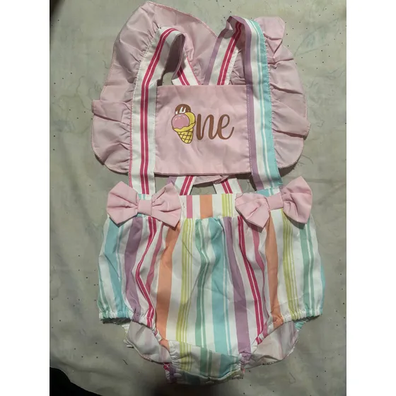Traje De Un Año Para Niña