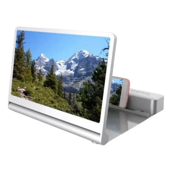 Amplificador Pantalla Celular Bluetooth Con Parlantes