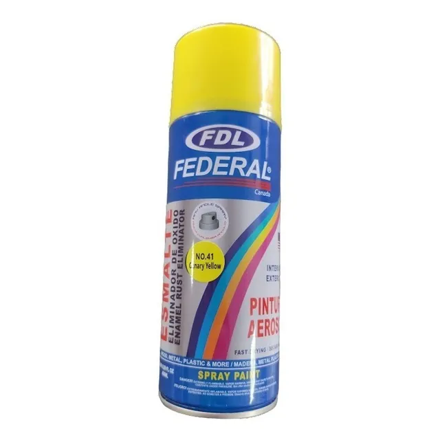 Pintura En Spray Verde Marca Federal