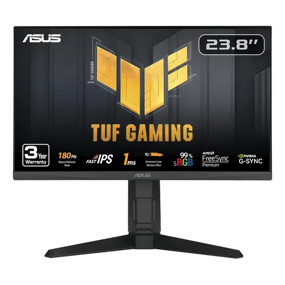 Monitor Gamer 24 Asus Tuf Gaming Full Hd 180hz 1ms Vg249ql3a Color Negro