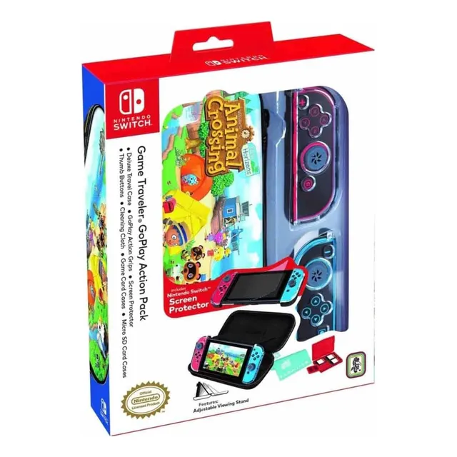 Estuche Game Traveler Goplay Action Pack Animal Crossing