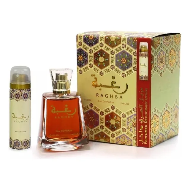 Perfume Raghba E Spray Desodorante Lattafa 100 Ml Original