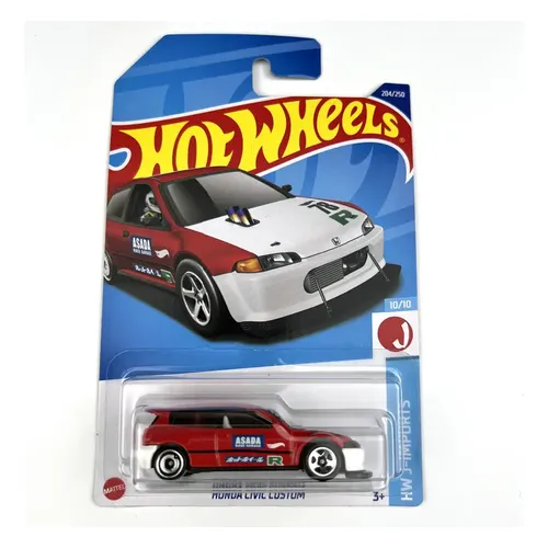 2026!!! Hot Wheels 23 90 Honda Civic Ef Vermelho | Parcelamento