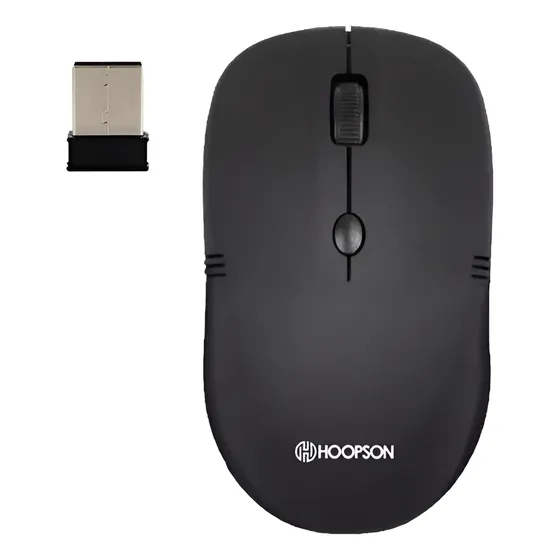 Mouse Sem Fio Ergonômico Usb Longo Alcance 2.4g Ms-37w