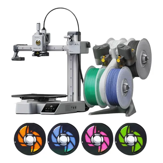 Impresora 3d Bambu Lab Multicolor +mega Combo 8kg Filamentos