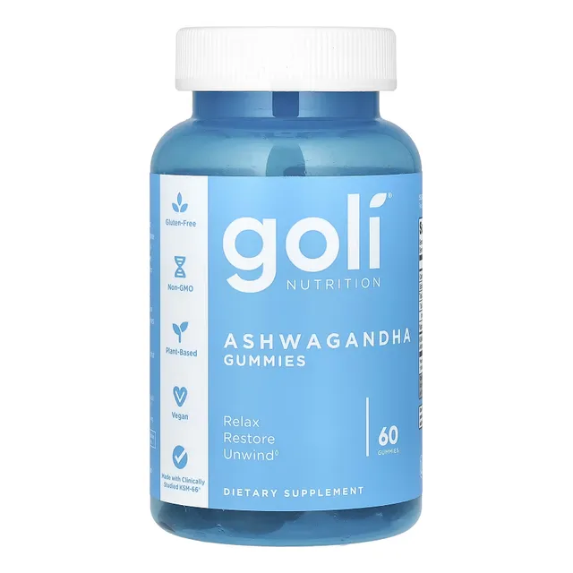 Goli Gomitas Ashwagandha 60 Unidades Mixed Berry