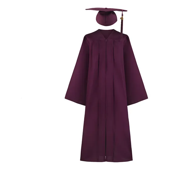 Toga Y Birrete Para Graduacion Adulto Varios Colores + Dije