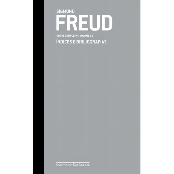 Livro Freud Obras Completas Volume 20 de Sigmund Freud Capa Dura Editora Companhia das Letras