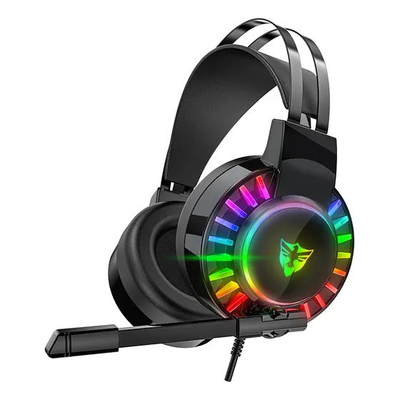 Audifono Con Microfono Gamer G605 Rgb Pc Laptop Juegos Cable