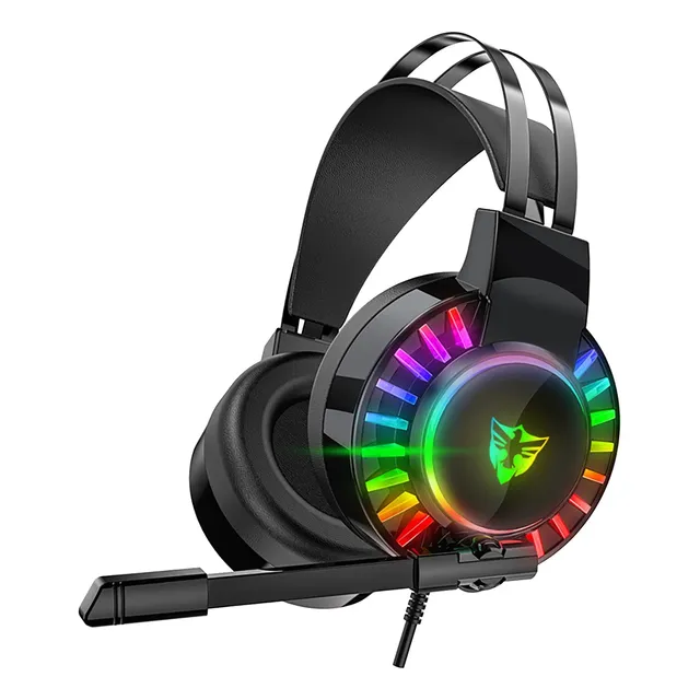 Audifono Con Microfono Gamer G605 Rgb Pc Laptop Juegos Cable