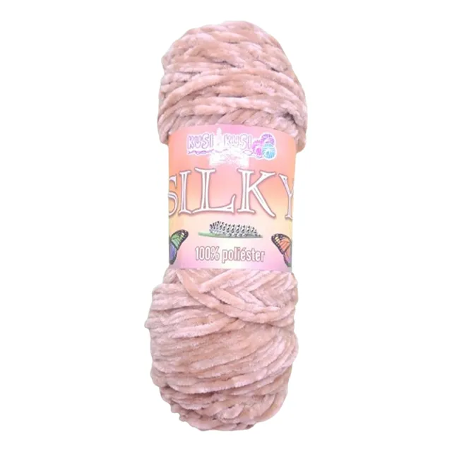 Lana Silky Aterciopelada 100gr 160m 4mm Crochet Amigurumis
