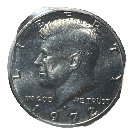 Estados Unidos Kennedy Half Dollar 1972 D F C Ma135