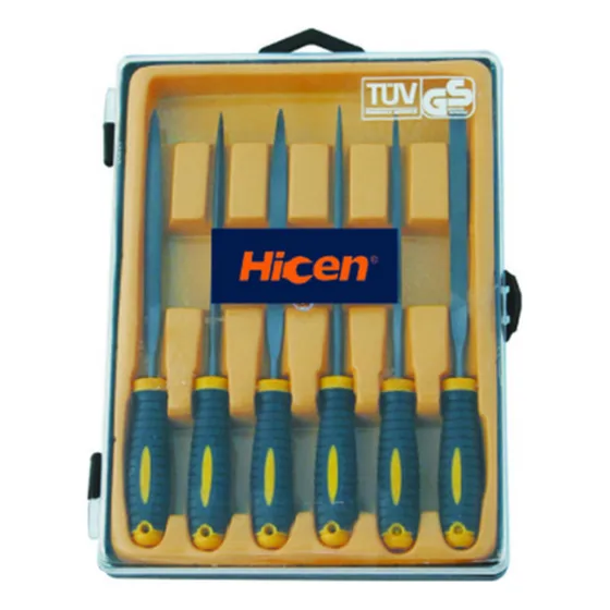 Limas 6 Piezas 140mm Hicen